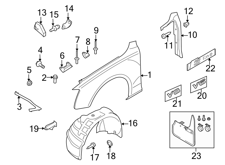 7EXTERIOR TRIM. FENDER & COMPONENTS.https://images.simplepart.com/images/parts/motor/fullsize/1340150.png