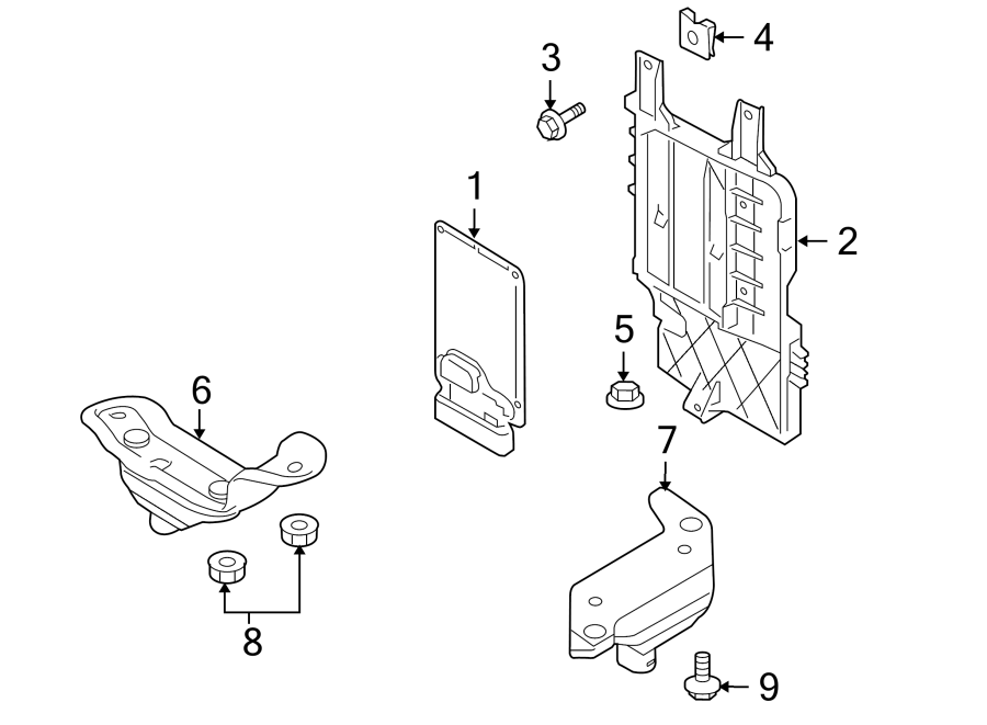 RIDE CONTROL COMPONENTS.