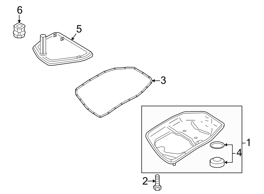 ENGINE / TRANSAXLE. TRANSAXLE PARTS.