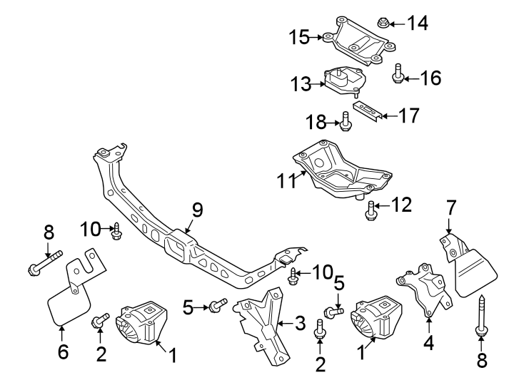 7ENGINE / TRANSAXLE. ENGINE & TRANS MOUNTING.https://images.simplepart.com/images/parts/motor/fullsize/1340330.png