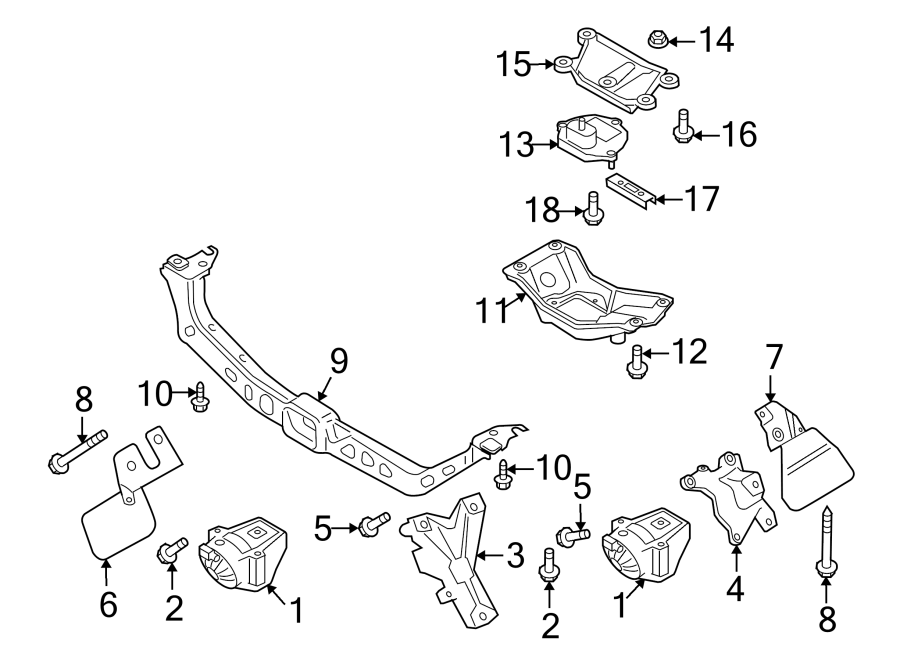 11ENGINE / TRANSAXLE. ENGINE & TRANS MOUNTING.https://images.simplepart.com/images/parts/motor/fullsize/1340335.png