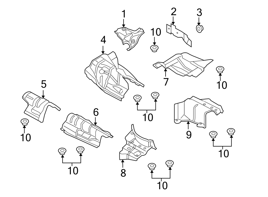 7EXHAUST SYSTEM. HEAT SHIELDS.https://images.simplepart.com/images/parts/motor/fullsize/1340347.png