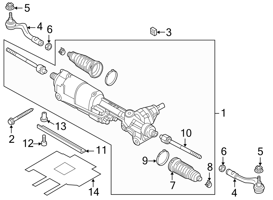 STEERING GEAR & LINKAGE.