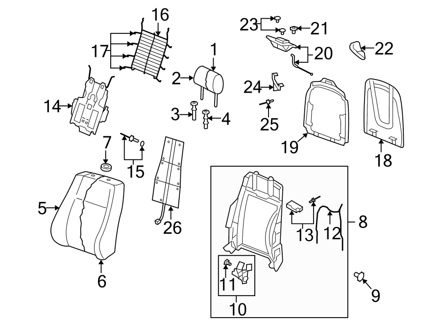 20SEATS & TRACKS. FRONT SEAT COMPONENTS.https://images.simplepart.com/images/parts/motor/fullsize/1340540.png