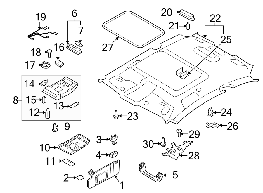 11ROOF. INTERIOR TRIM.https://images.simplepart.com/images/parts/motor/fullsize/1340580.png