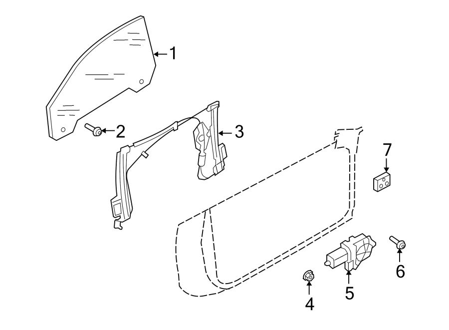 1DOOR. GLASS & HARDWARE.https://images.simplepart.com/images/parts/motor/fullsize/1340620.png