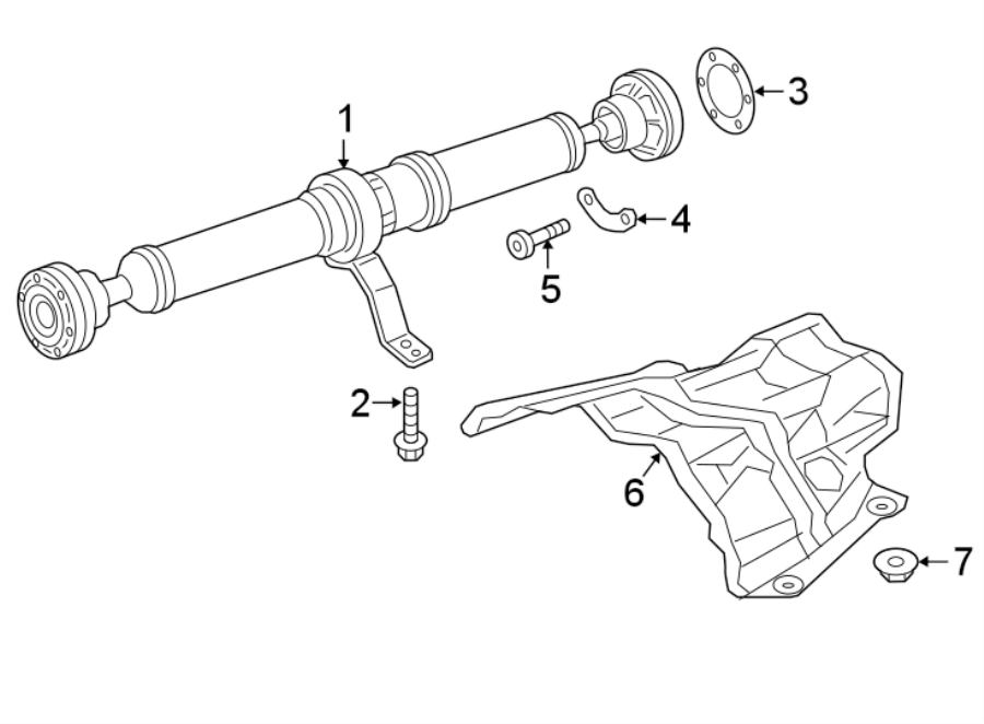 REAR SUSPENSION. DRIVE SHAFT.