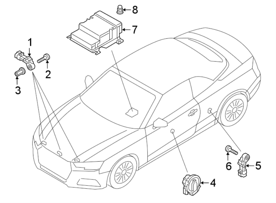 1RESTRAINT SYSTEMS. AIR BAG COMPONENTS.https://images.simplepart.com/images/parts/motor/fullsize/1341575.png