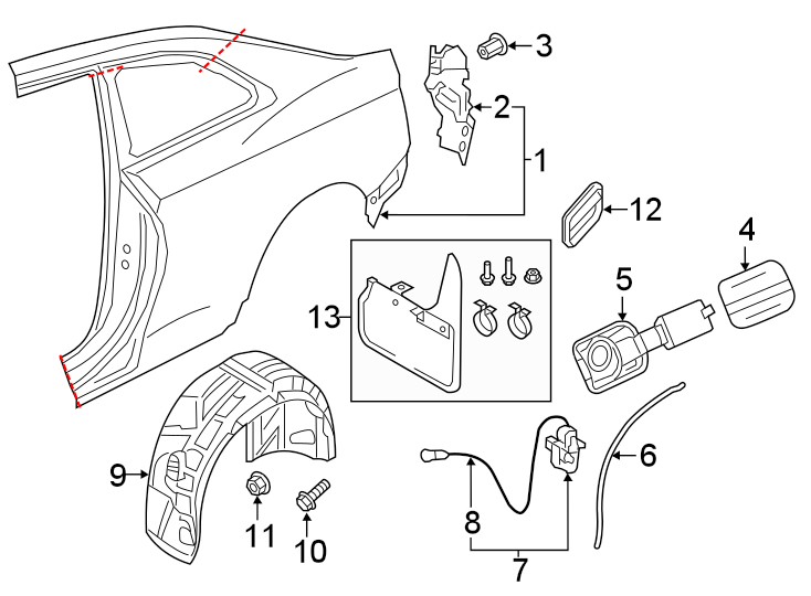 1EXTERIOR TRIM. QUARTER PANEL & COMPONENTS.https://images.simplepart.com/images/parts/motor/fullsize/1341720.png