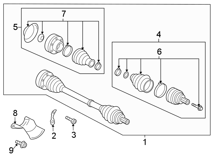 REAR SUSPENSION. DRIVE AXLES.