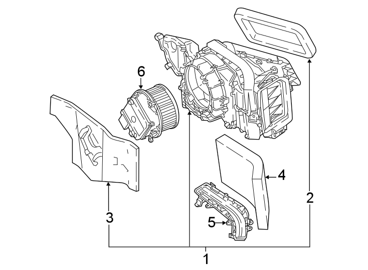 AIR CONDITIONER & HEATER. BLOWER MOTOR & FAN.