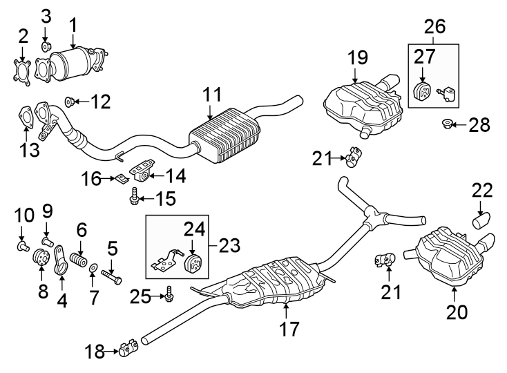 10EXHAUST SYSTEM. EXHAUST COMPONENTS.https://images.simplepart.com/images/parts/motor/fullsize/1343375.png