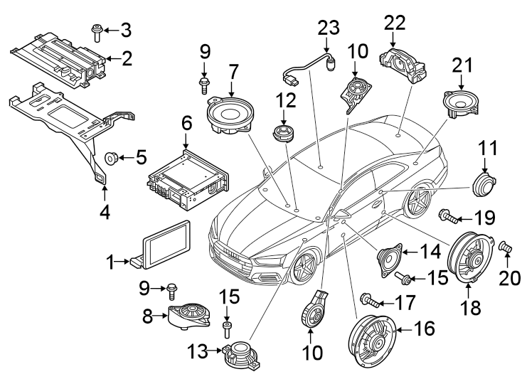 INSTRUMENT PANEL. SOUND SYSTEM.