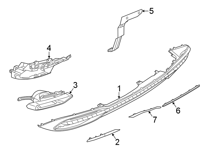 6Rear bumper. Bumper & components.https://images.simplepart.com/images/parts/motor/fullsize/1343894.png