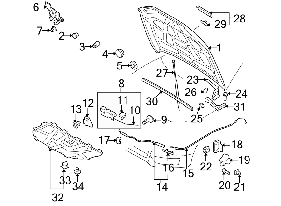 21HOOD & COMPONENTS.https://images.simplepart.com/images/parts/motor/fullsize/1345170.png