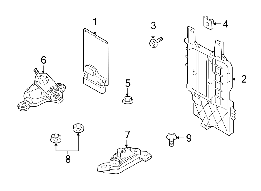 Ride control components.