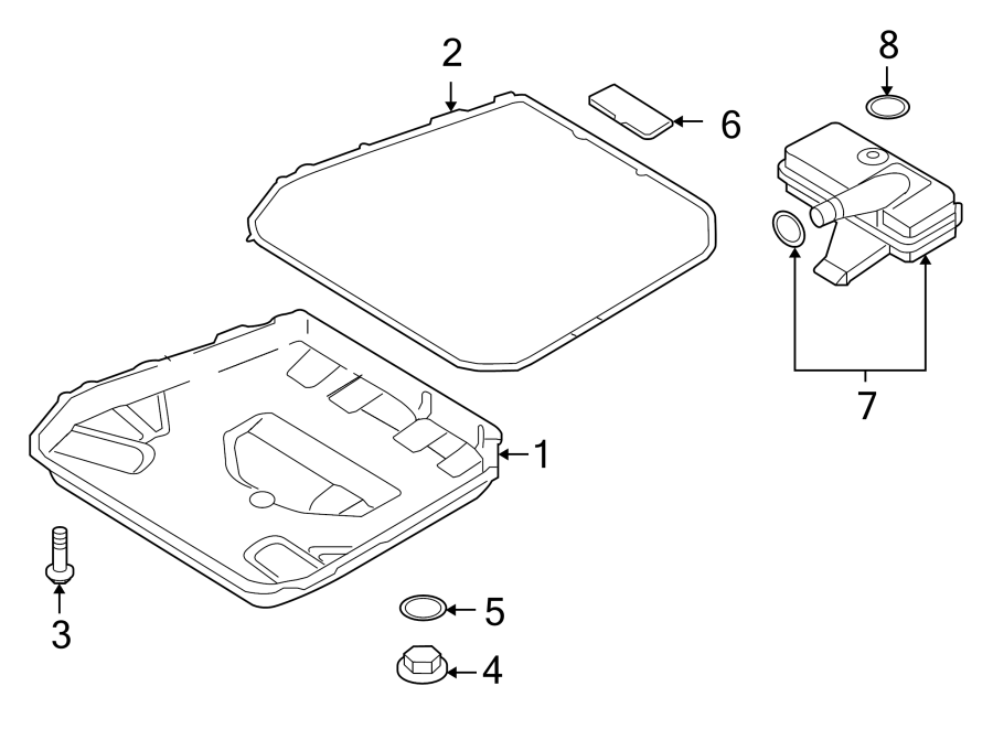 ENGINE / TRANSAXLE. TRANSAXLE PARTS.