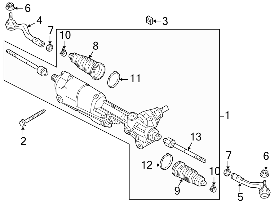 STEERING GEAR & LINKAGE.