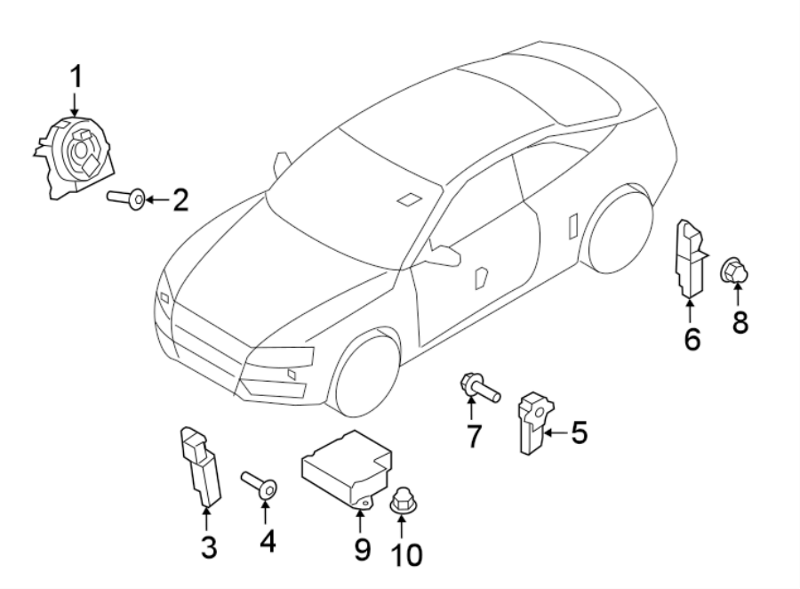 RESTRAINT SYSTEMS. AIR BAG COMPONENTS.