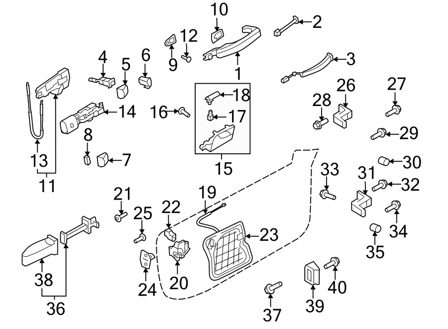 3Door. Lock & hardware.https://images.simplepart.com/images/parts/motor/fullsize/1345700.png