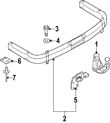 REAR BUMPER. BUMPER & COMPONENTS.