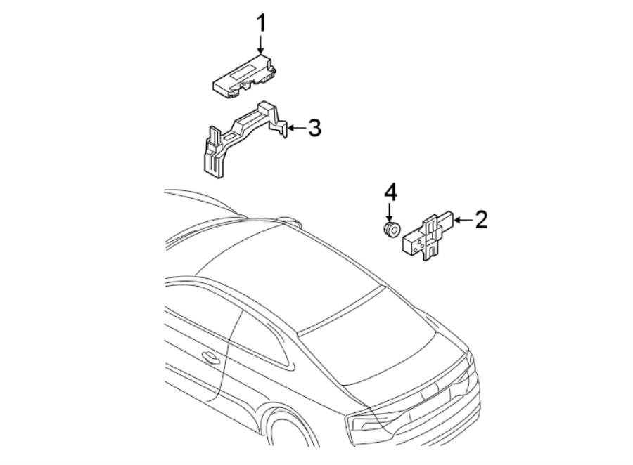 KEYLESS ENTRY COMPONENTS.