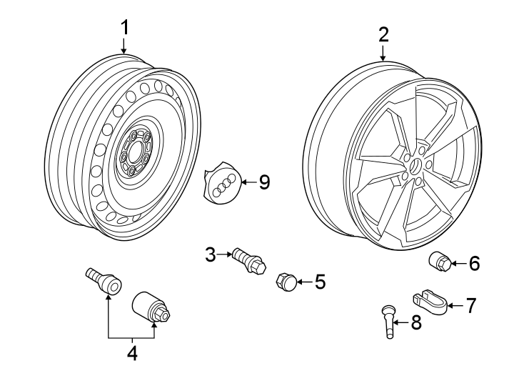 WHEELS. COVERS & TRIM.