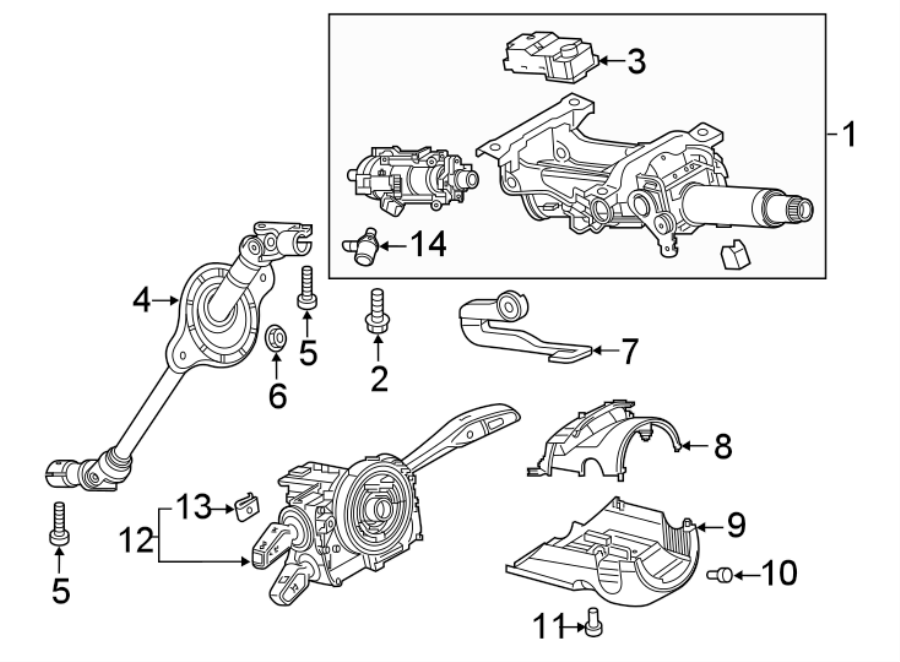 9STEERING COLUMN ASSEMBLY.https://images.simplepart.com/images/parts/motor/fullsize/1346480.png