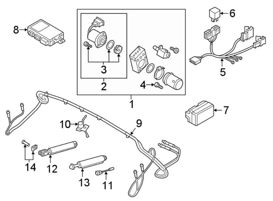 CONVERTIBLE/SOFT top. Motor & components.