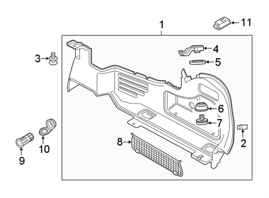 REAR BODY & FLOOR. INTERIOR TRIM.