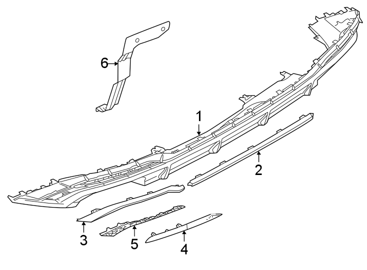 6Rear bumper. Bumper & components.https://images.simplepart.com/images/parts/motor/fullsize/1346897.png