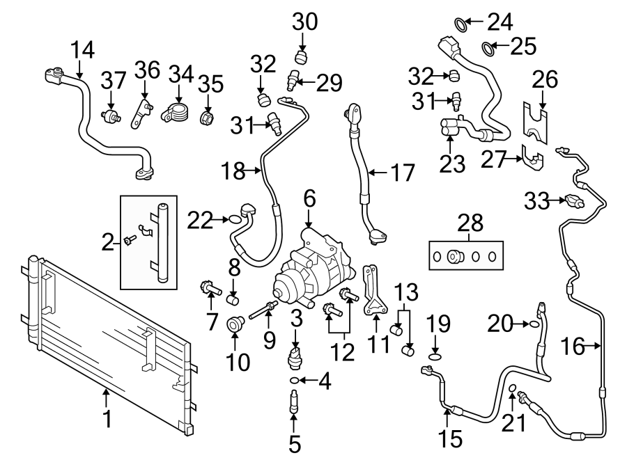 24AIR CONDITIONER & HEATER. COMPRESSOR & LINES.https://images.simplepart.com/images/parts/motor/fullsize/1348100.png