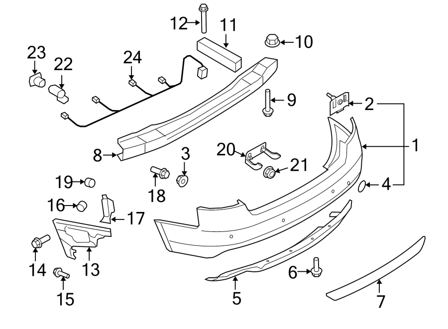 1REAR BUMPER. BUMPER & COMPONENTS.https://images.simplepart.com/images/parts/motor/fullsize/1348730.png