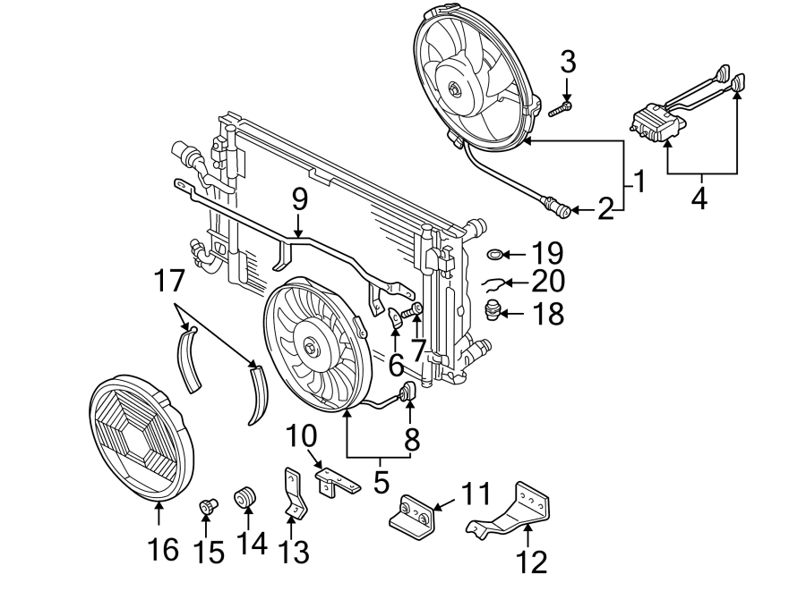 Air conditioner & heater. Condenser fan.