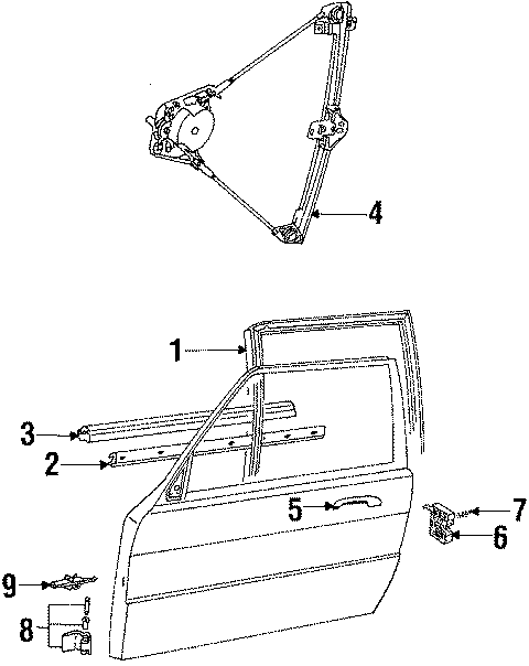 7FRONT DOOR. GLASS & HARDWARE.https://images.simplepart.com/images/parts/motor/fullsize/135107.png