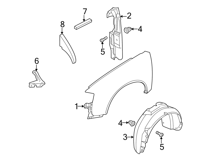 1FENDER & COMPONENTS.https://images.simplepart.com/images/parts/motor/fullsize/1351095.png