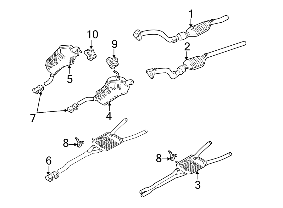 10EXHAUST SYSTEM. EXHAUST COMPONENTS.https://images.simplepart.com/images/parts/motor/fullsize/1351158.png