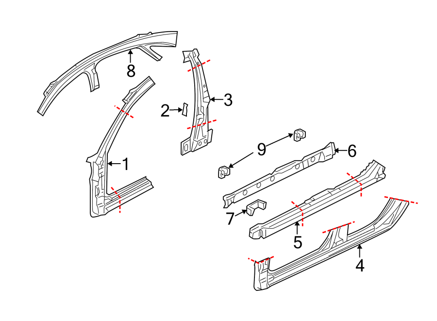 2PILLARS. ROCKER & FLOOR. HINGE PILLAR.https://images.simplepart.com/images/parts/motor/fullsize/1351285.png