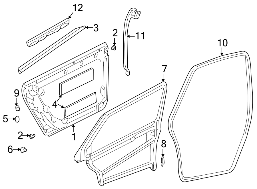 6REAR DOOR. DOOR & COMPONENTS.https://images.simplepart.com/images/parts/motor/fullsize/1351340.png