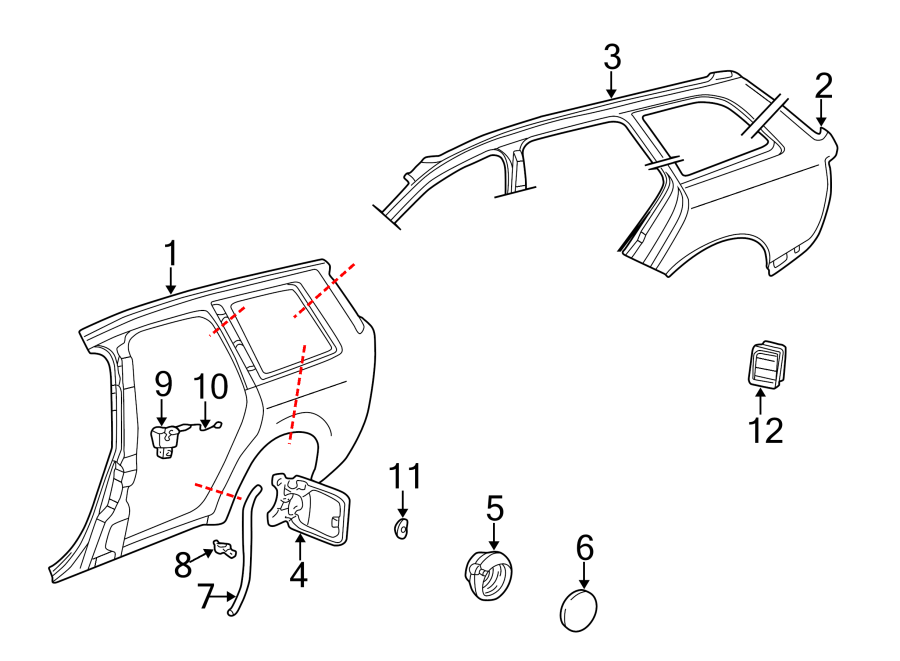 12QUARTER PANEL & COMPONENTS.https://images.simplepart.com/images/parts/motor/fullsize/1351380.png