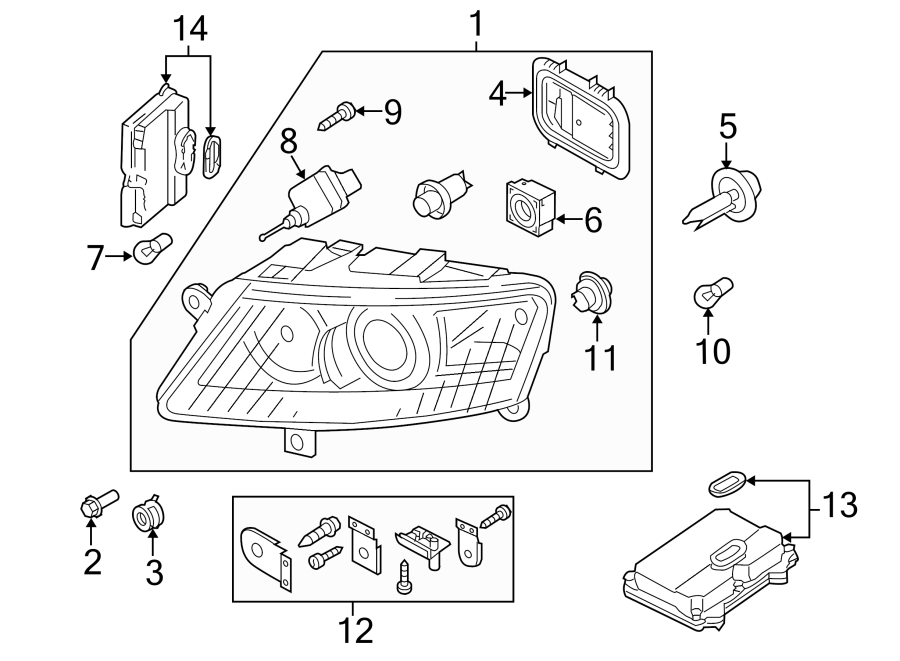 14FRONT LAMPS. HEADLAMP COMPONENTS.https://images.simplepart.com/images/parts/motor/fullsize/1352016.png