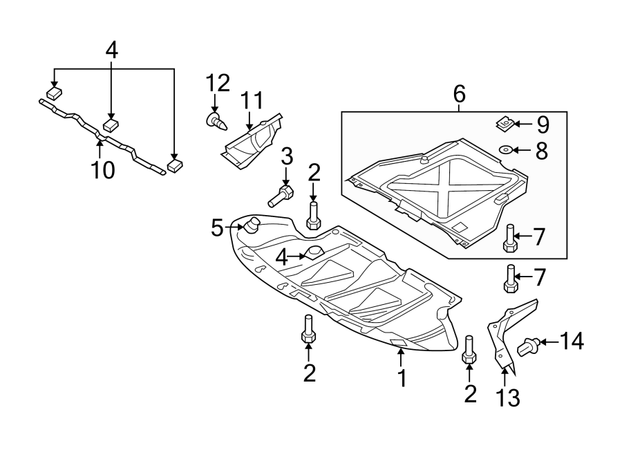 12RADIATOR SUPPORT. SPLASH SHIELDS.https://images.simplepart.com/images/parts/motor/fullsize/1352055.png