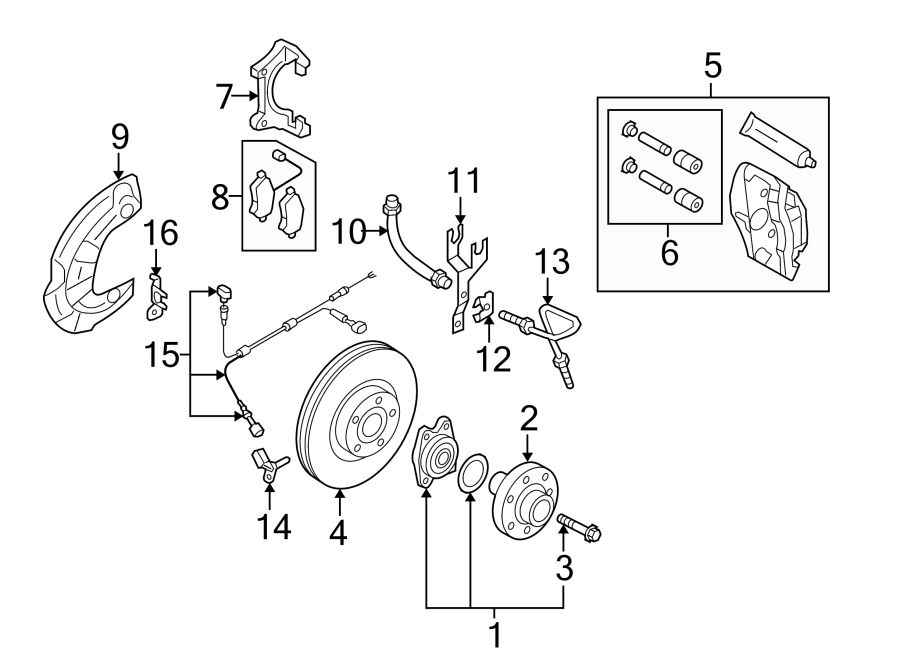 2FRONT SUSPENSION. BRAKE COMPONENTS.https://images.simplepart.com/images/parts/motor/fullsize/1352325.png