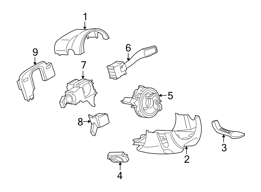 1STEERING COLUMN. SHROUD. SWITCHES & LEVERS.https://images.simplepart.com/images/parts/motor/fullsize/1352375.png