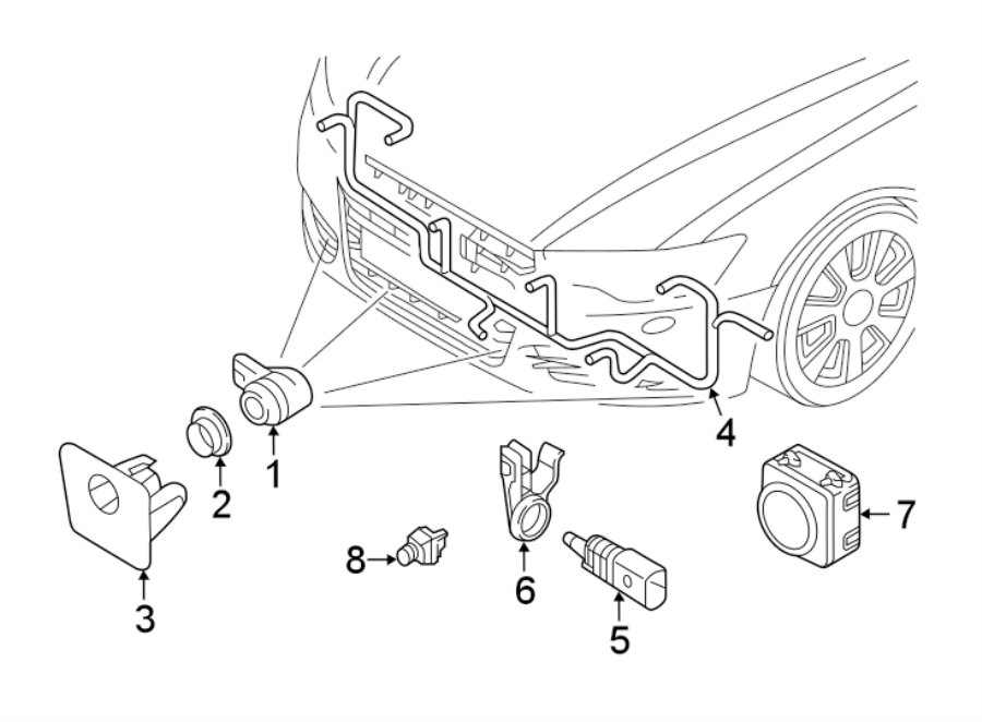 3FRONT BUMPER & GRILLE. ELECTRICAL COMPONENTS.https://images.simplepart.com/images/parts/motor/fullsize/1353014.png