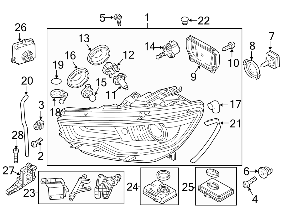 4FRONT LAMPS. HEADLAMP COMPONENTS.https://images.simplepart.com/images/parts/motor/fullsize/1353040.png