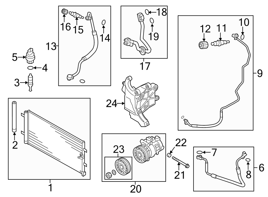 24AIR CONDITIONER & HEATER. COMPRESSOR & LINES.https://images.simplepart.com/images/parts/motor/fullsize/1353129.png