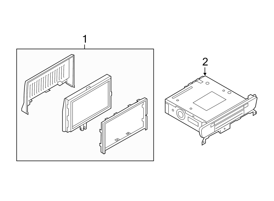 2INSTRUMENT PANEL. NAVIGATION SYSTEM COMPONENTS.https://images.simplepart.com/images/parts/motor/fullsize/1353195.png