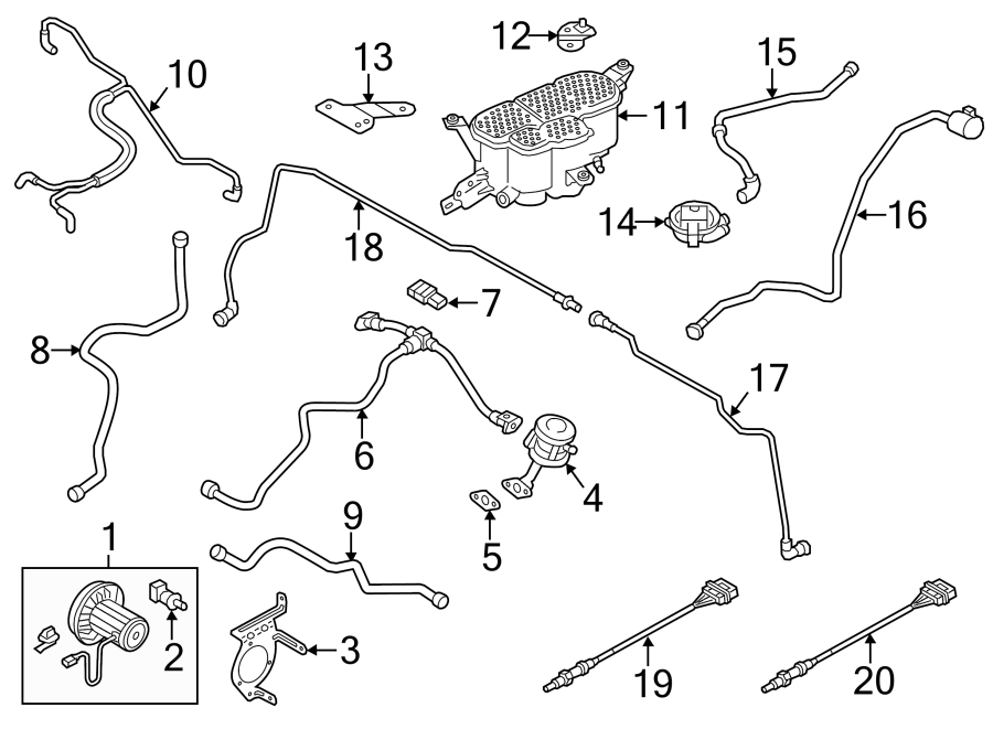 5Emission system. Emission components.https://images.simplepart.com/images/parts/motor/fullsize/1353313.png