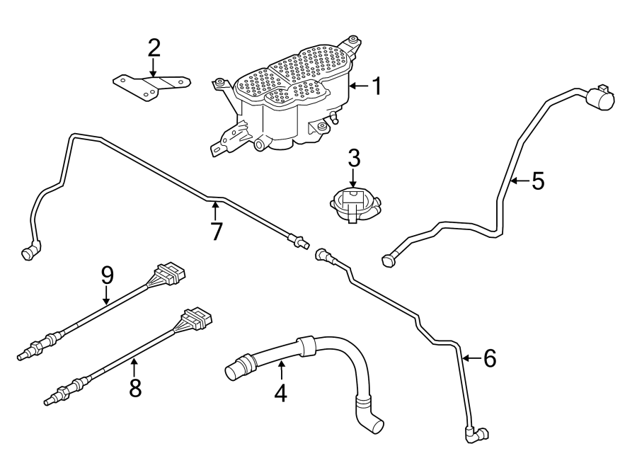 8Emission system. Emission components.https://images.simplepart.com/images/parts/motor/fullsize/1353315.png